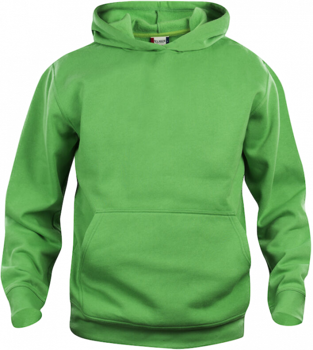 Clique - Cotton Hoodie Junior - Zielone jabłuszko
