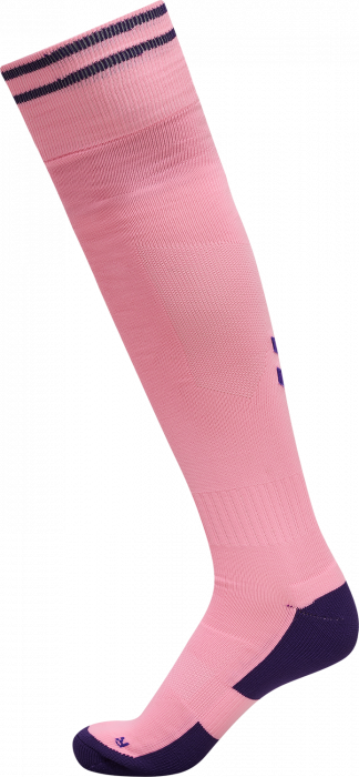Hummel - Element Football Sock - Cotton Candy & purple reign