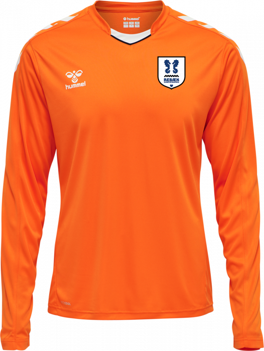 Hummel - Rif Goalkeeper Shirt Kids - Orange & vit