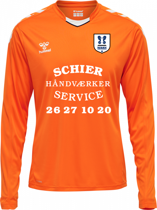 Hummel - Rif Goalkeeper Shirt Adults - Orange & weiß