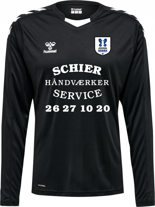 Hummel - Rif Goalkeeper Shirt Kids - Svart & vit