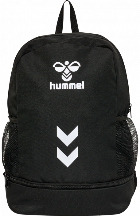 Hummel - Essential Back Pack With Shoe Compartment - Nero