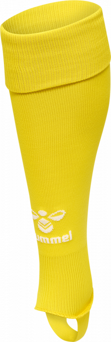 Hummel - Essential Football Sock Stirrup - Blazing Yellow & bianco
