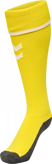 Hummel - Core Fodboldstrømper - Blazing Yellow & hvid