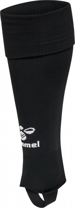 Hummel - Essential Football Sock Stirrup - Preto & branco
