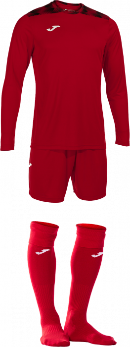 Joma - Zamora Viii Goalkeeper Set - Vermelho & preto
