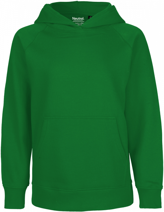 Neutral - Organic Cotton Hoodie Youth - Green