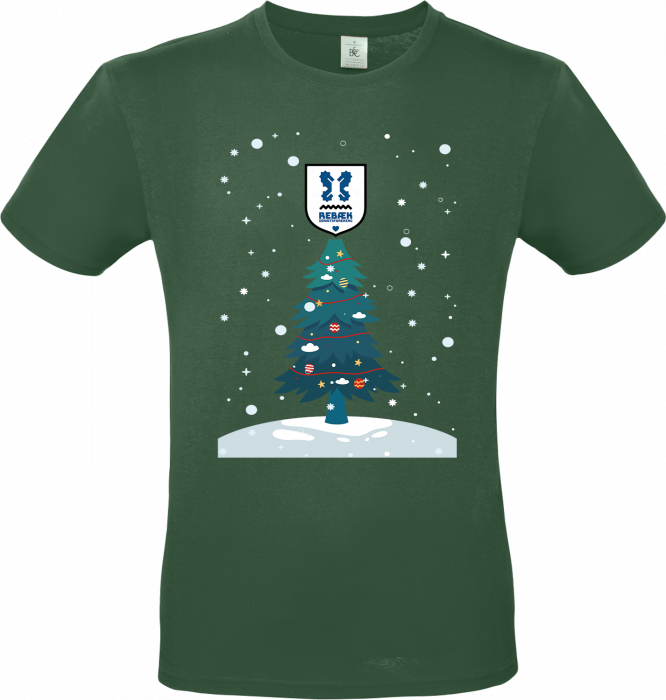 B&C - Rebæk If Christmas T-Shirt Adults - Bottle Green