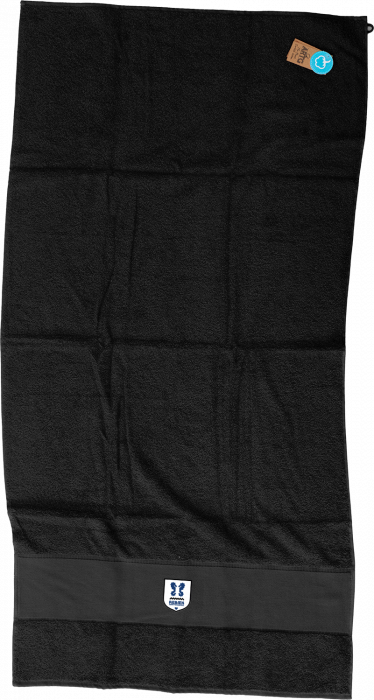 Sportyfied - Bath Towel - Zwart